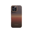 جراب PITAKA الواقي بمعايير عسكرية لهاتف iPhone 16 Pro Max - تصميم Sunset (غروب الشمس)