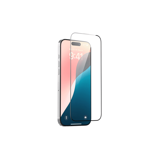 DEVIA iPhone 16 / Plus / Pro / Pro Max Van Series Full Screen Anti-Static Twice-Tempered Glass