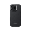 غطاء PITAKA فائق النحافة باللون الأسود/الرمادي لهاتف iPhone 16 Pro / Pro Max