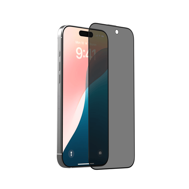 Comma DUN Series Privacy Tempered Glass for iPhone 16/Plus/Pro/Pro Max