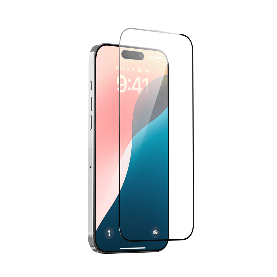 Comma DUN Series Dustproof Anti-Static Tempered Glass for iPhone 16/Plus/Pro/Pro Max