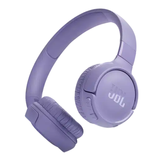 JBL T520 Wireless On-Ear Headphones with Mic - Purple