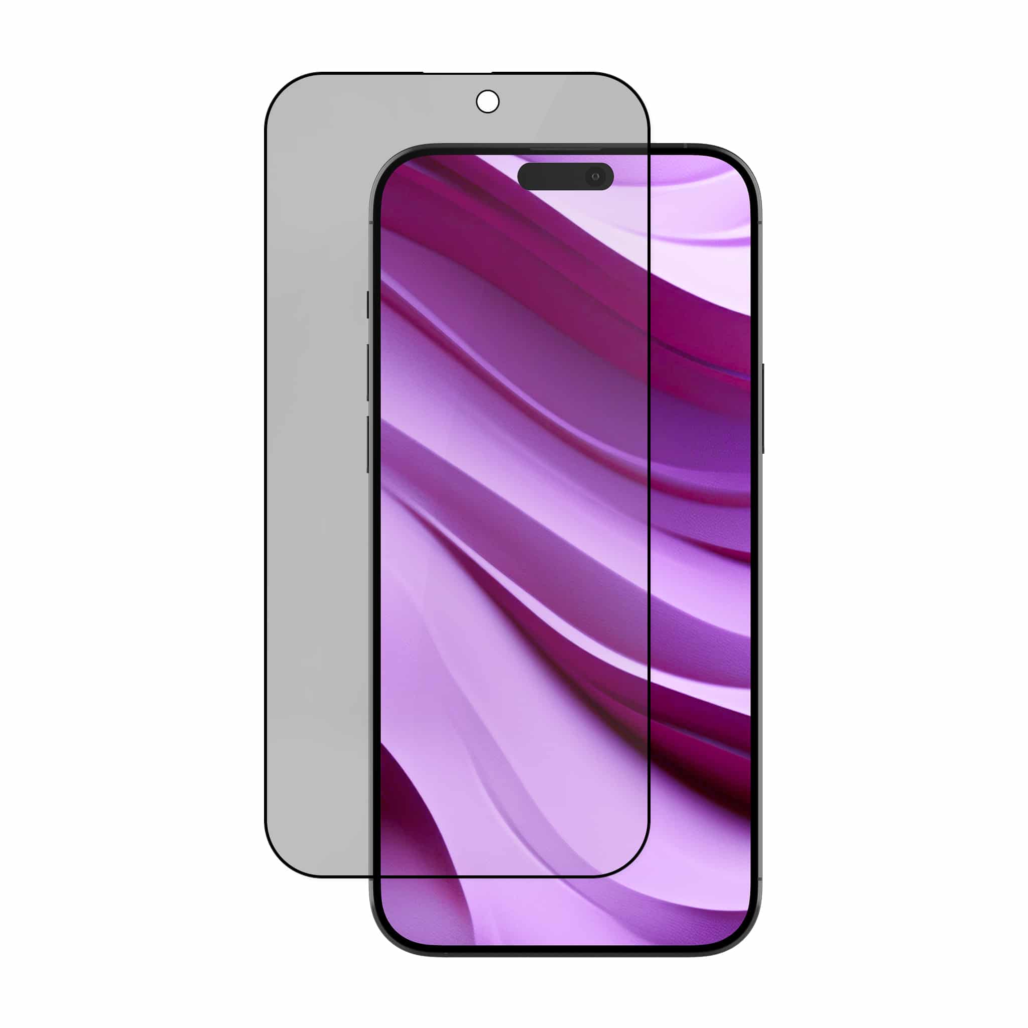 JCPal Preserver Privacy Glass Screen Protector for iPhone 16/Plus/Pro/Pro Max