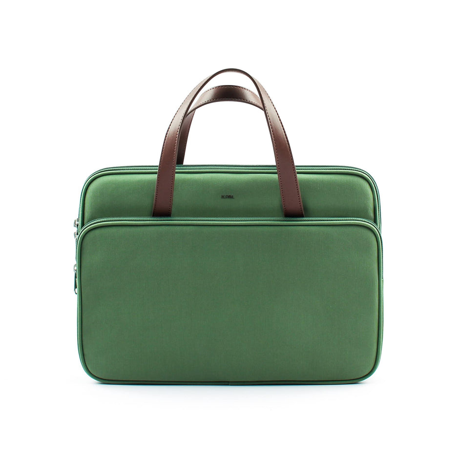 JCPal Milan Briefcase Sleeve for 15"/16" devices — Olive