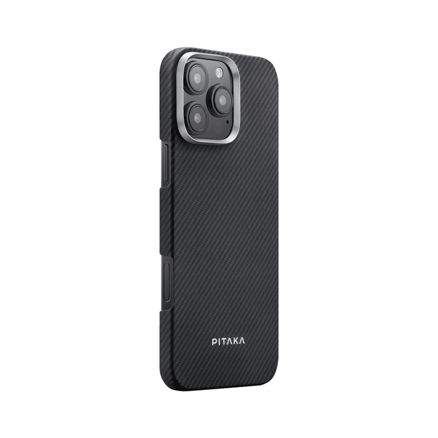 PITAKA Black/Grey Ultra-Slim Case for iPhone 16 Pro / Pro Max