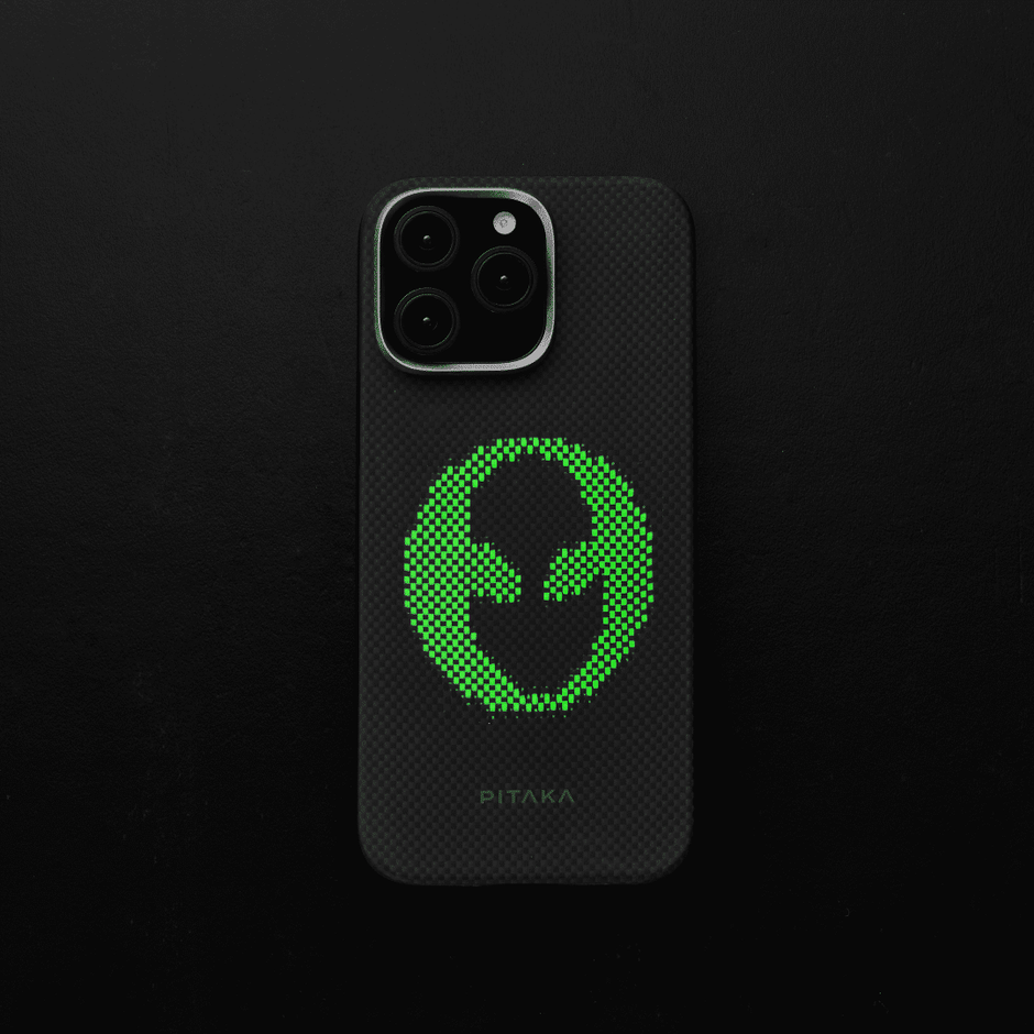 PITAKA  Aries Tactile Tactile Woven Case for iPhone 16 Pro Max (Alien)