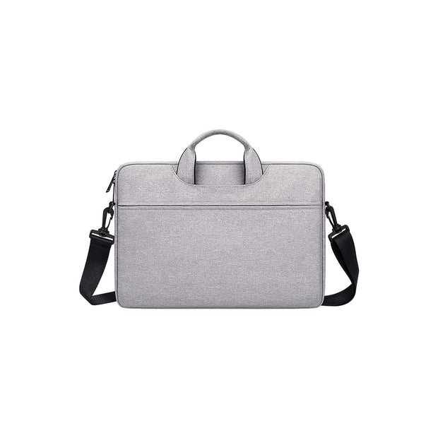 Devia Justyle Mackbook  Hand-Bag - Macbook Air 13.3&Pro 13.3&Pro 14.2 - Light Gray / Black