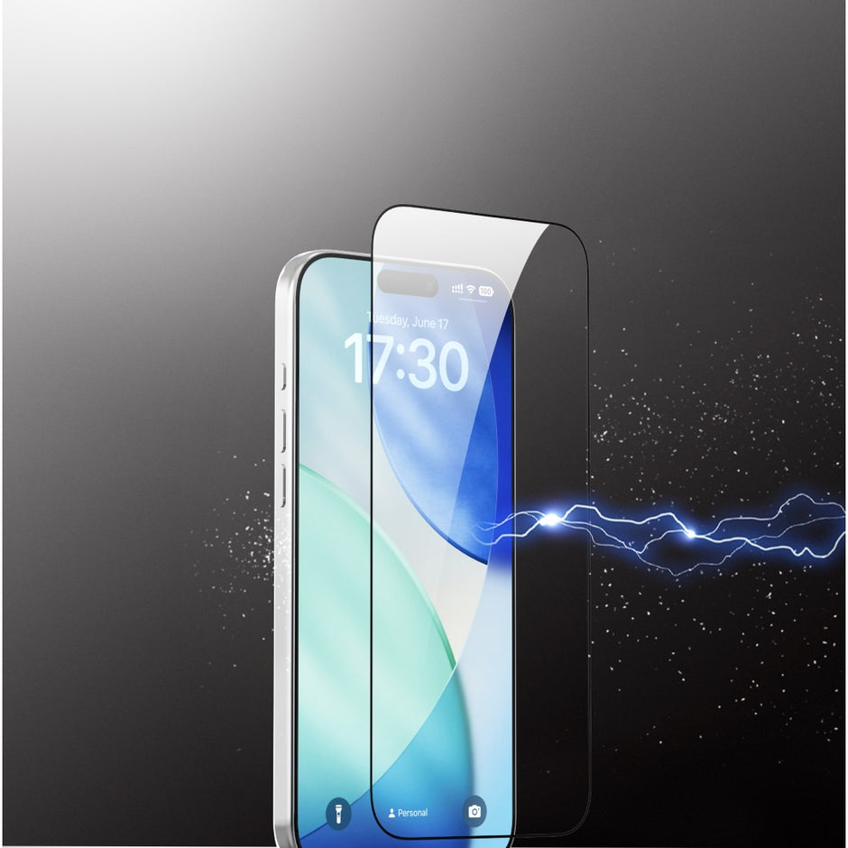 DEVIA Van Series Full Screen HD Tempered Glass(With Assist Tool) -  iPhone 17 /iPhone 17 Pro Max / iPhone 17 Pro / iPhone Air