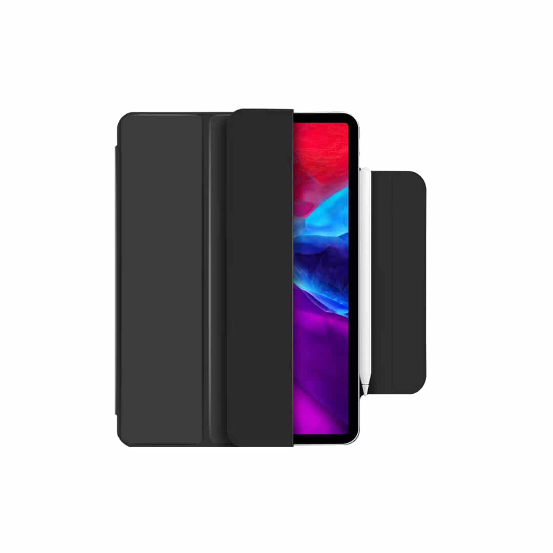 Comma Rider Series Double Sides Magnetic Case (Pencil Slot) -  APPLE iPad Air11(M3)(2025)/ Air 11/Air5 10.9/Pro4 11 - Black
