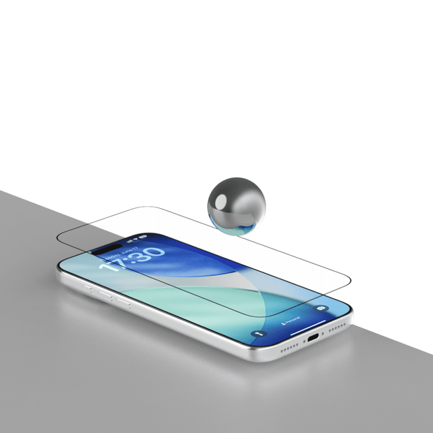 Comma Dun Series Dustproof Anti-Static Tempered Glass(With Assist Tool) - iPhone 17 / iPhone 17 Pro / iPhone Air