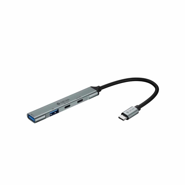Devia Lite1 Type-C to 2A+2C  4 In 1 HUB