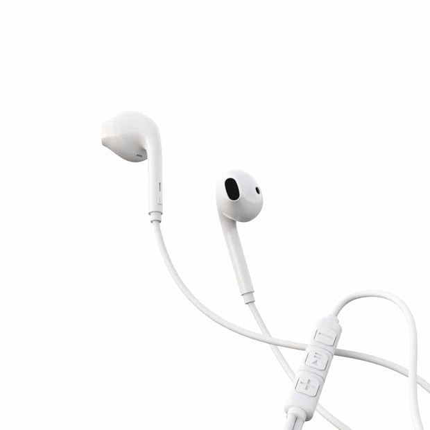 Devia Kintone Series A3 Wired Earphone (iP) - EM102 - White