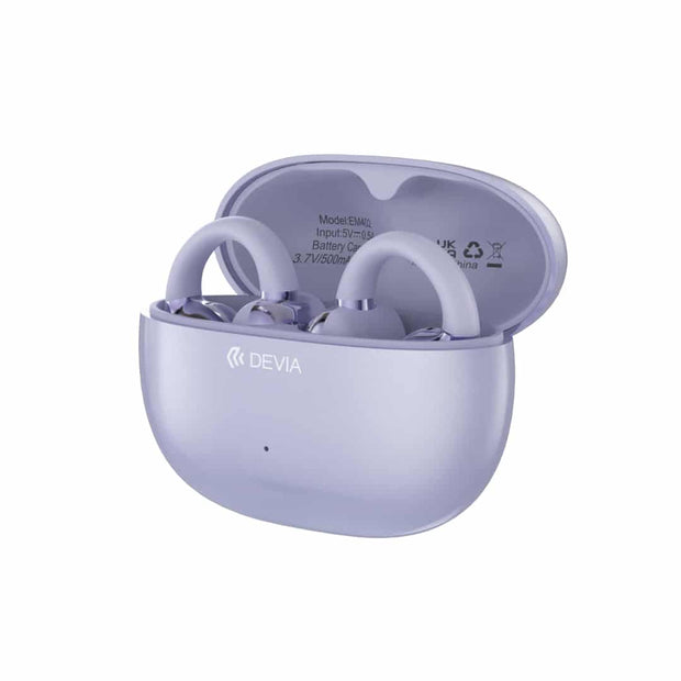 Devia OWS Pro2 Clip-on Wireless Earphone - Purple