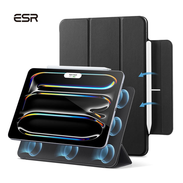 ESR Rebound Magnetic Case, Compatible with iPad Pro 11 (2024) - Black - 1B1960103