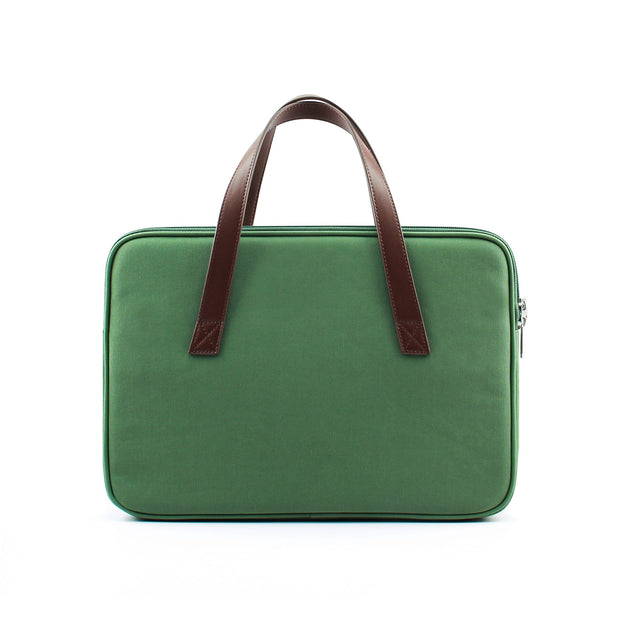 JCPal Milan Briefcase Sleeve for 13"/14" devices — Olive