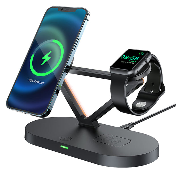 ACEFAST Desktop 3-in-1 wireless charging holder