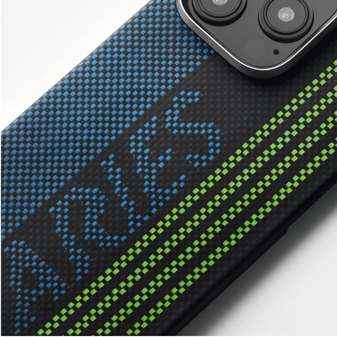 PITAKA Aries Tactile Woven Case for iPhone 16 Pro Max (Credit card)