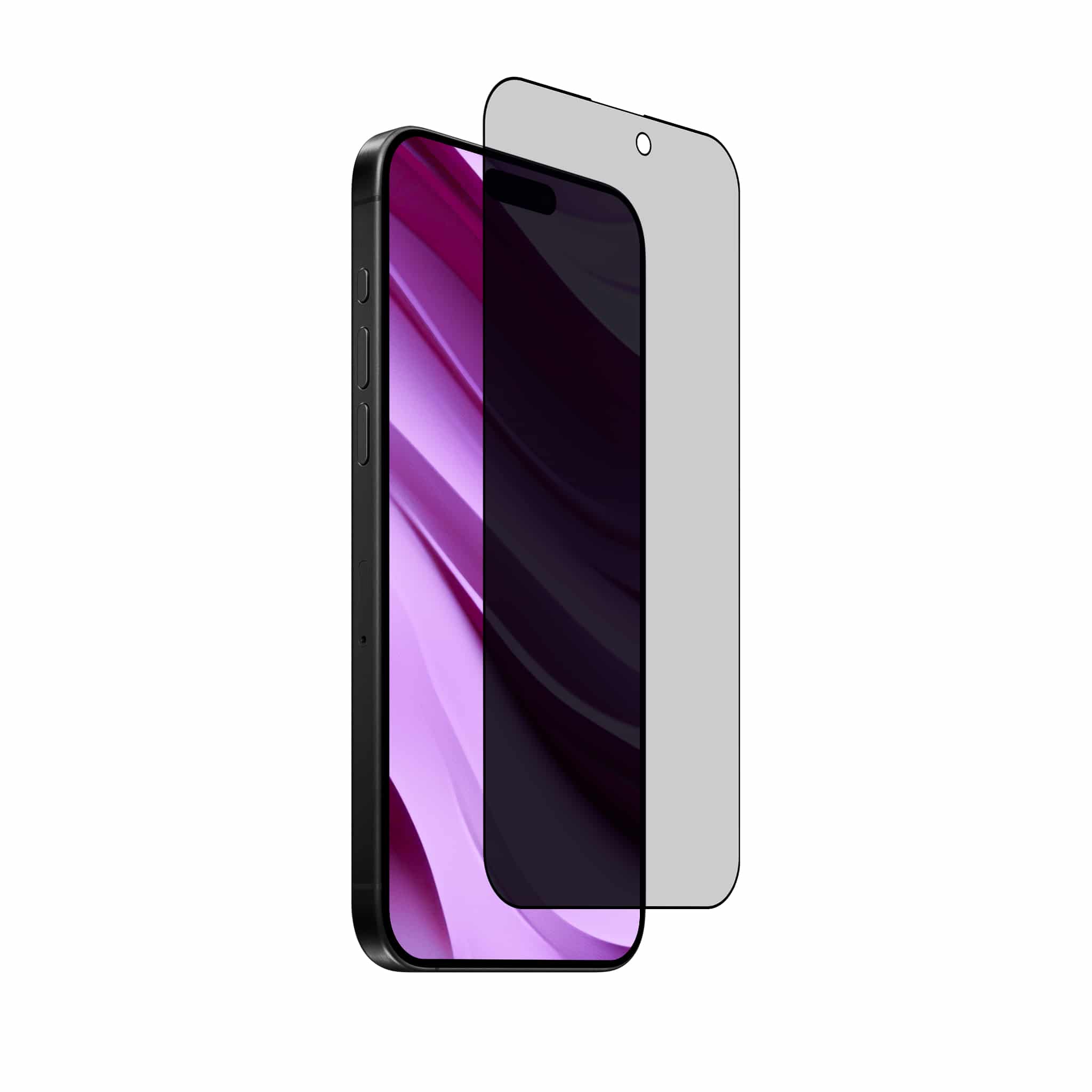 JCPal Preserver Privacy Glass Screen Protector for iPhone 16/Plus/Pro/Pro Max