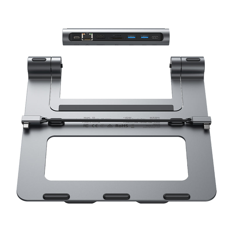 قاعدة توصيل (HUB) متعددة الوظائف بمنفذ USB-C من ACEFAST لأجهزة الكمبيوتر المحمولة