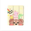 Comma Lingos Series iPad Case with Pencil Slot - Animal Party Design for iPad Air 11 (2024) / iPad Air 5/4 10.9 (2022) / iPad Pro 4/3/2 11 (2022)