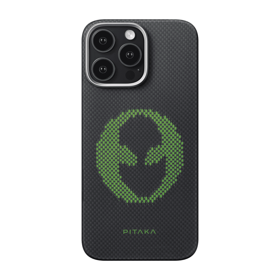 PITAKA  Aries Tactile Tactile Woven Case for iPhone 16 Pro Max (Alien)