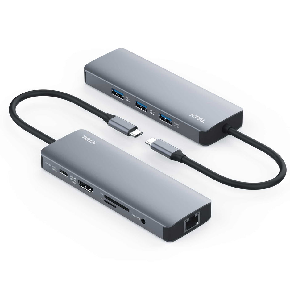 JCPal UCB-C 9-Port Hub