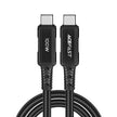كابل شحن ونقل بيانات ACEFAST بمنفذ USB-C إلى USB-C، قدرة 100 واط، هيكل من سبائك الألومنيوم