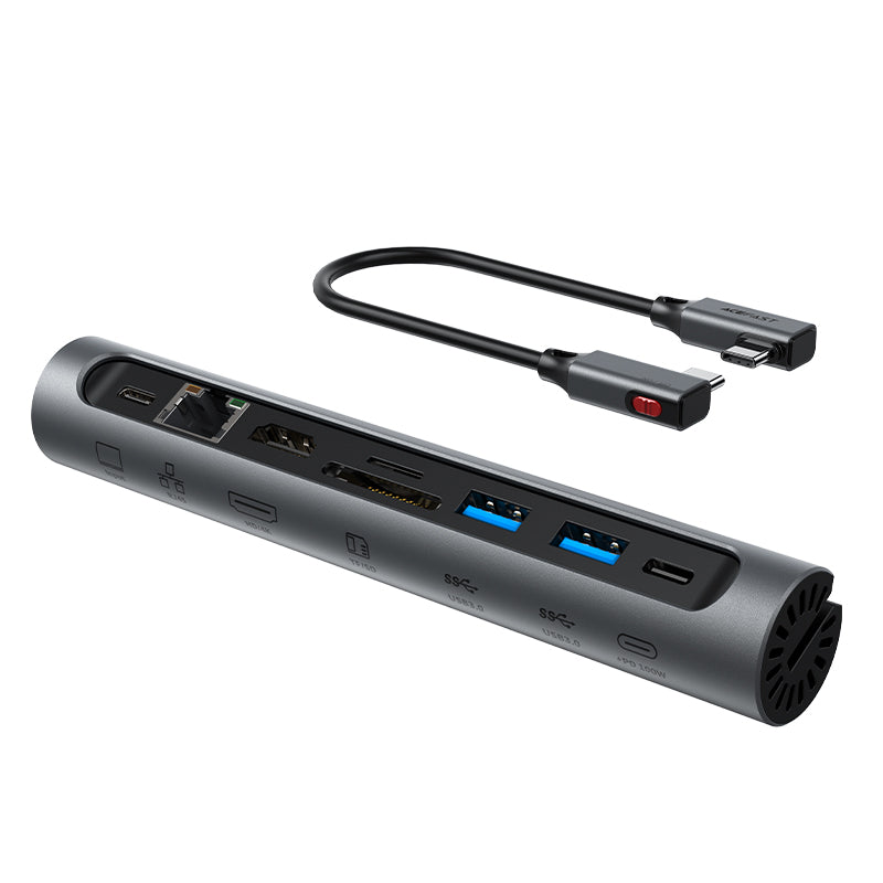 قاعدة توصيل (HUB) متعددة الوظائف بمنفذ USB-C من ACEFAST لأجهزة الكمبيوتر المحمولة