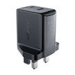 ACEFAST A4 PD20W single USB-C charger (UK) - Black