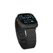 PITAKA Carbon Fiber Link Bracelet Band - Retro（Black/Grey Twil)-Retro 42/44/45/46/49mm & 38/39/40/41mm