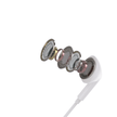 Devia Kintone Series A2 Wired Earphone (iP)-EM024-- white