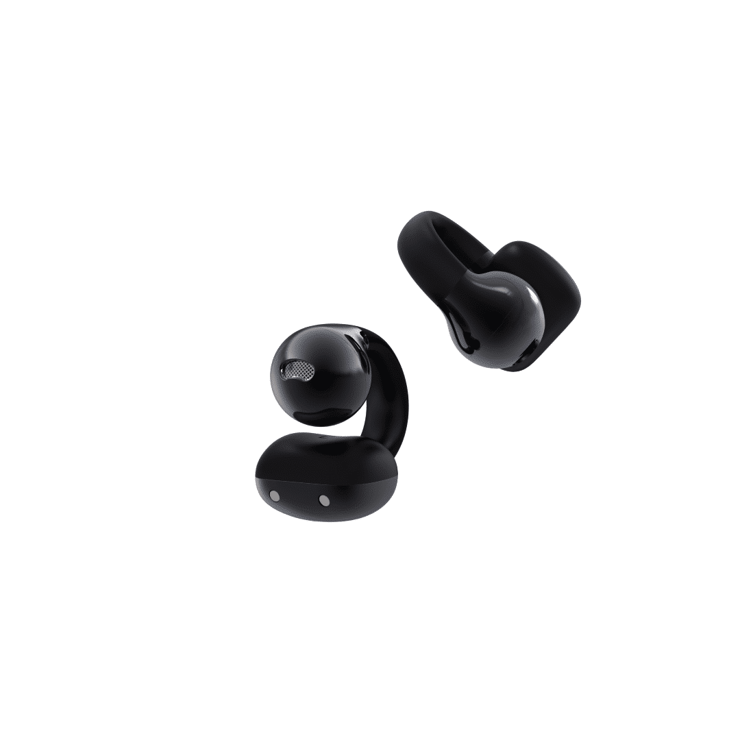 Devia OWS Pro2 Clip-on Wireless Earphone - Black