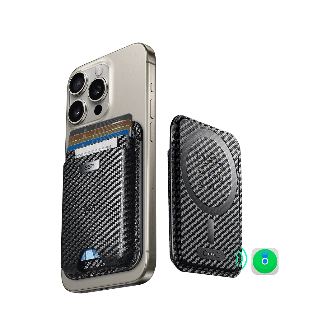 ESR Classic Geo Wallet (HaloLock)，Black