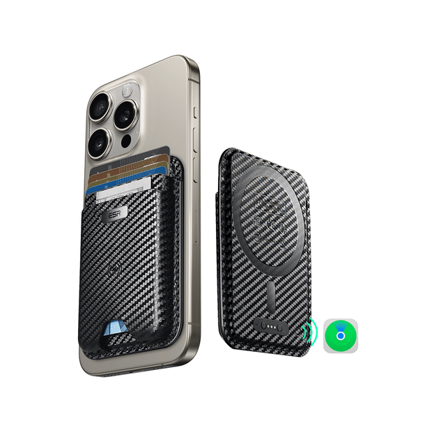ESR Classic Geo Wallet (HaloLock)，Black