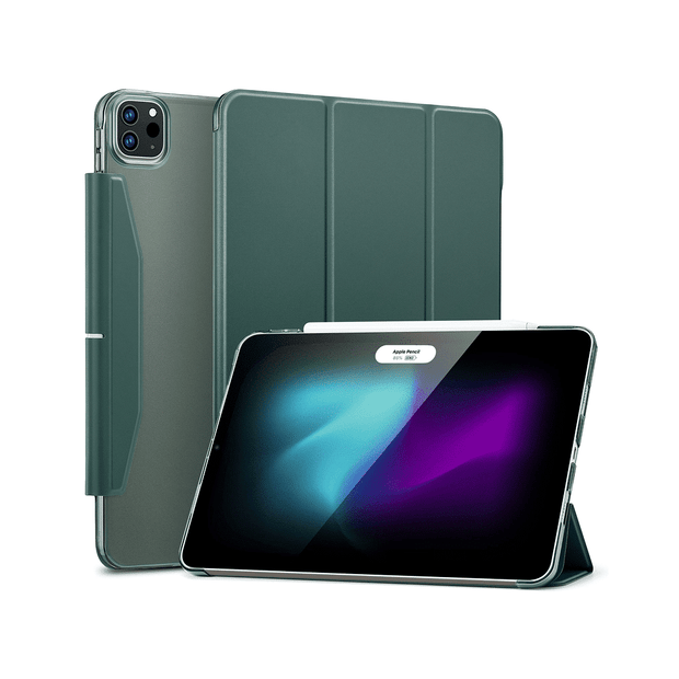 ESR Ascend Trifold Case, Compatible with iPad Pro 13 (2024), Frosted Green