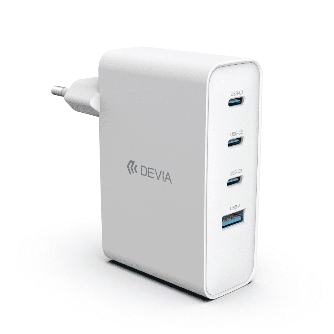 DEVIA Extreme Speed Series PD 100W  3C+A GaN Charger (EU)