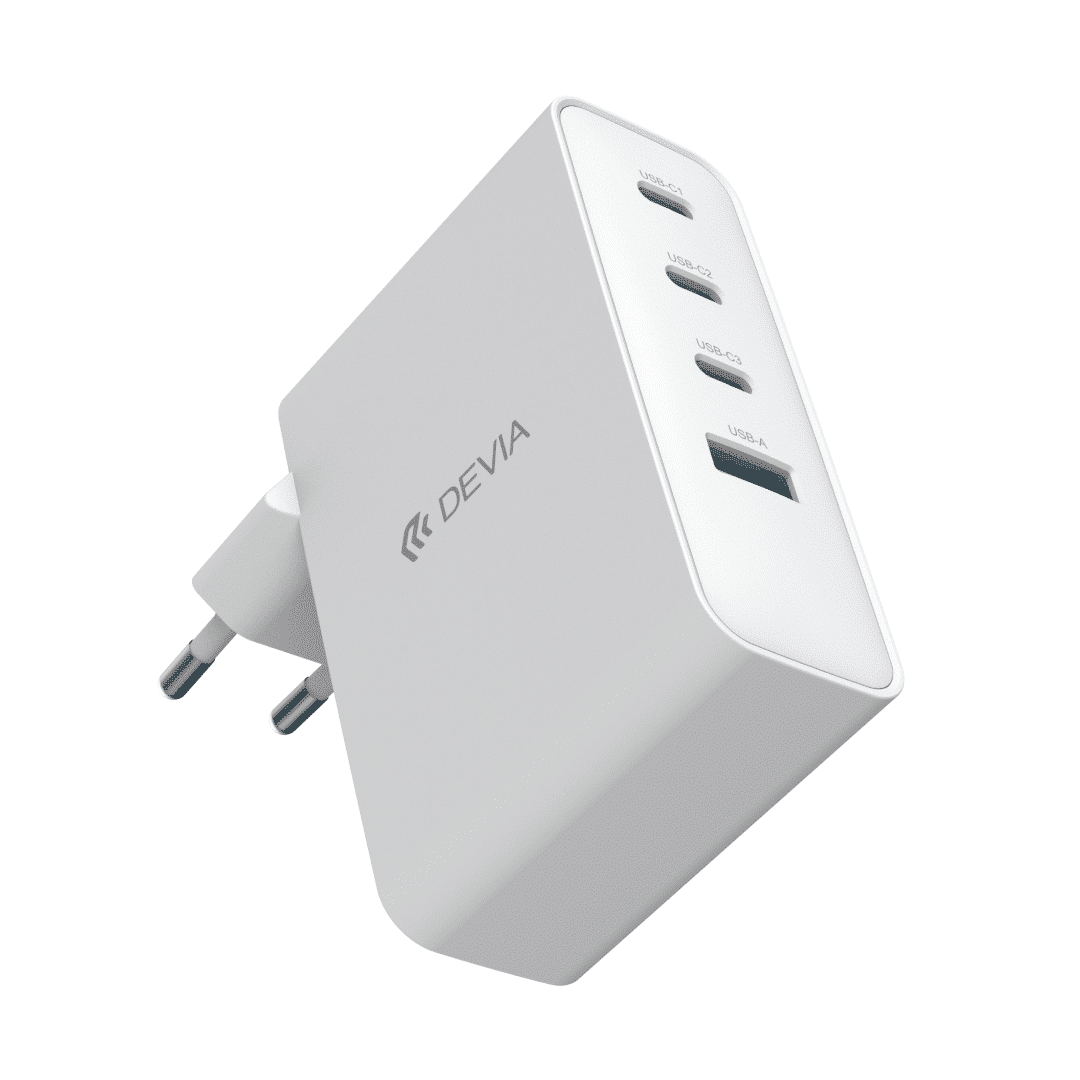 DEVIA Extreme Speed Series PD 100W  3C+A GaN Charger (EU)