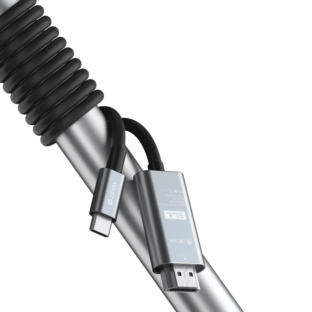 Devia Storm Series Type-C To HDMI Cable(Updated) - Black