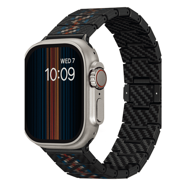 PITAKA Carbon Fiber Watch Band for Apple Watch - Modern (Rhapsody)