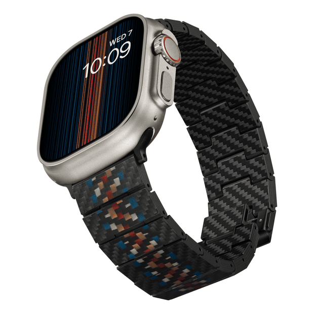 PITAKA Carbon Fiber Watch Band for Apple Watch - Modern (Rhapsody)