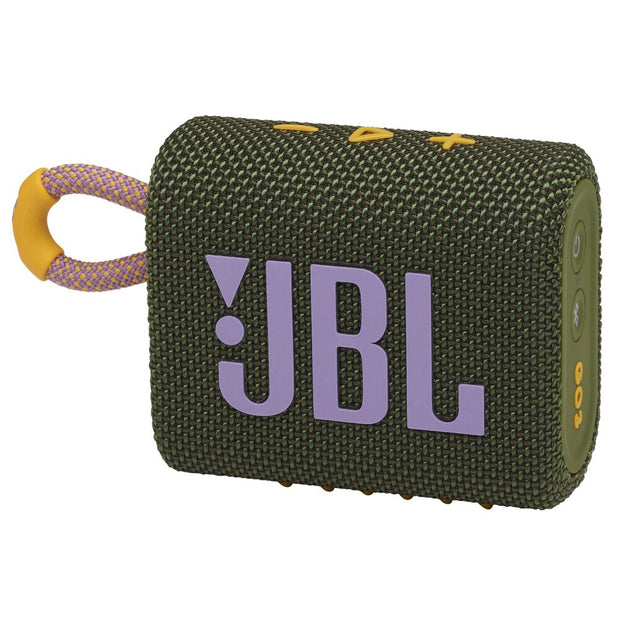 JBL Go 3: Portable Waterproof Speaker - Green
