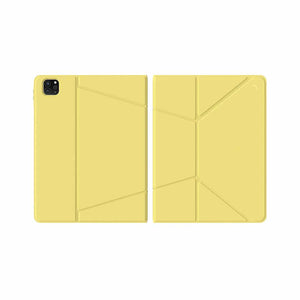 JCPal SlimFlex Folio Case with Pencil Holder (Sand Yellow/Green) for iPad 10.9-inch(10th,2022)