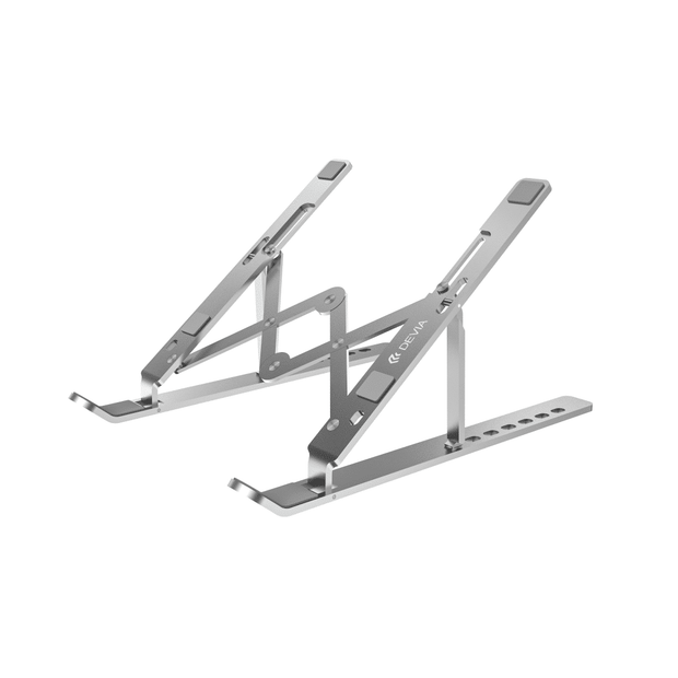 Devia Pro1 Multi-function Folding Stand For Tablet/Laptop - Silver