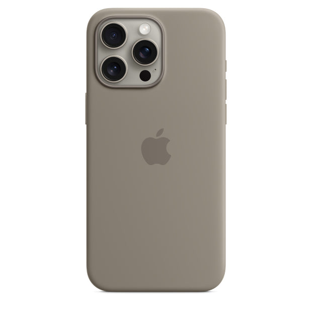 Clay Silicone Case with MagSafe for iPhone 15/Plus/Pro/Pro Max