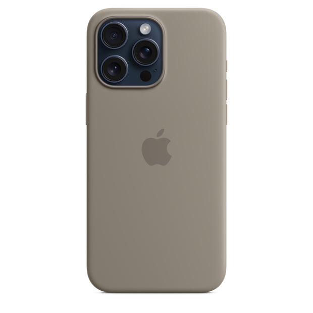 Clay Silicone Case with MagSafe for iPhone 15/Plus/Pro/Pro Max