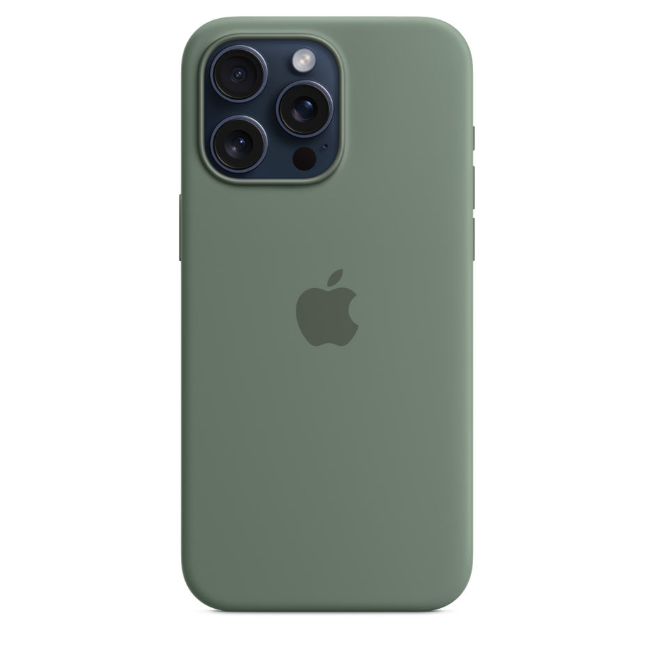 جراب سيليكون Cypress مع MagSafe لهاتف iPhone 15/Plus/Pro/Pro Max