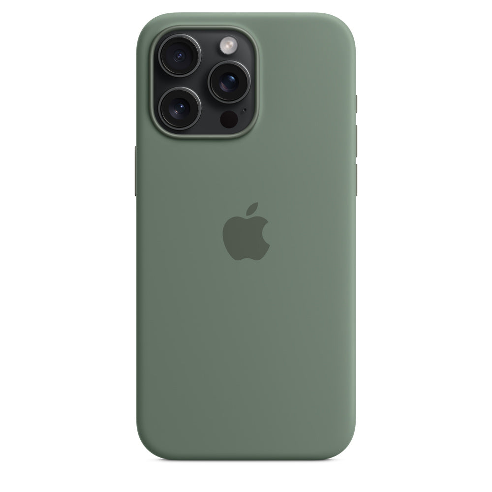 جراب سيليكون Cypress مع MagSafe لهاتف iPhone 15/Plus/Pro/Pro Max
