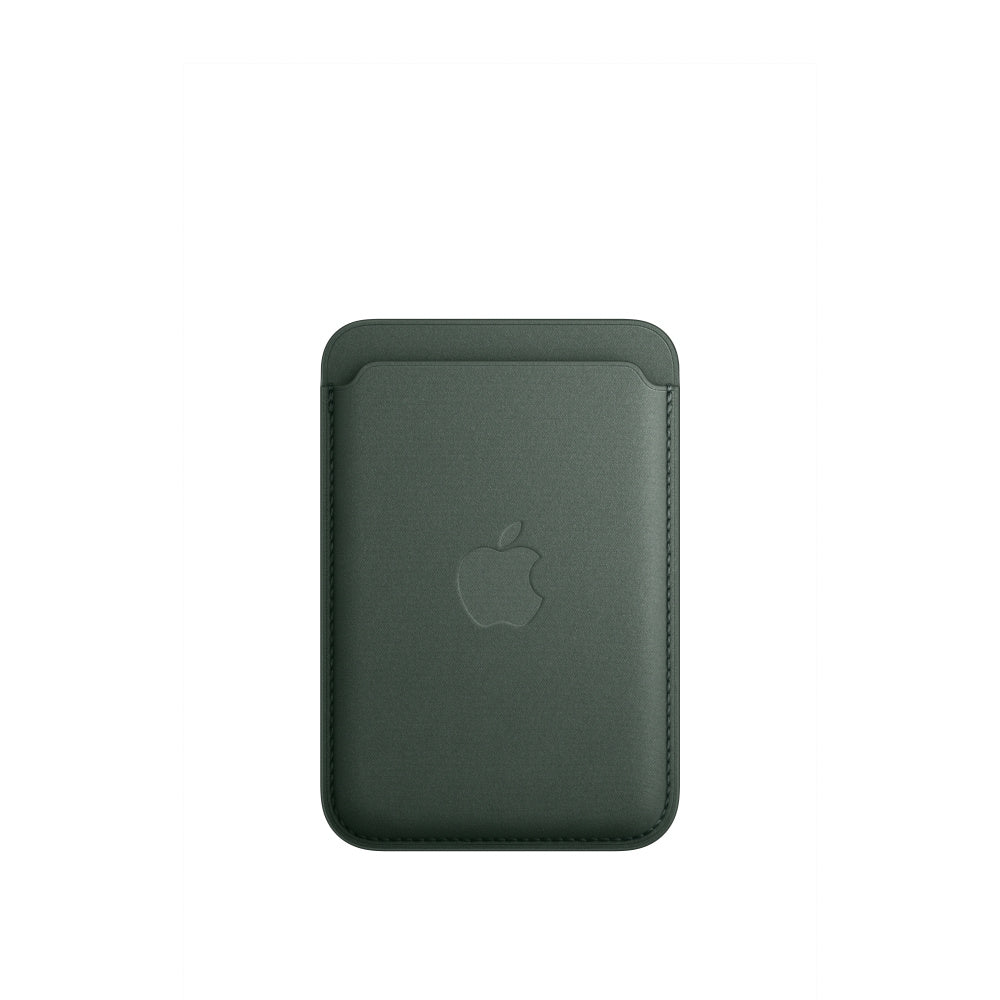 محفظة iPhone المنسوجة بدقة (FineWoven) مع MagSafe باللون الأخضر الدائم (Evergreen)