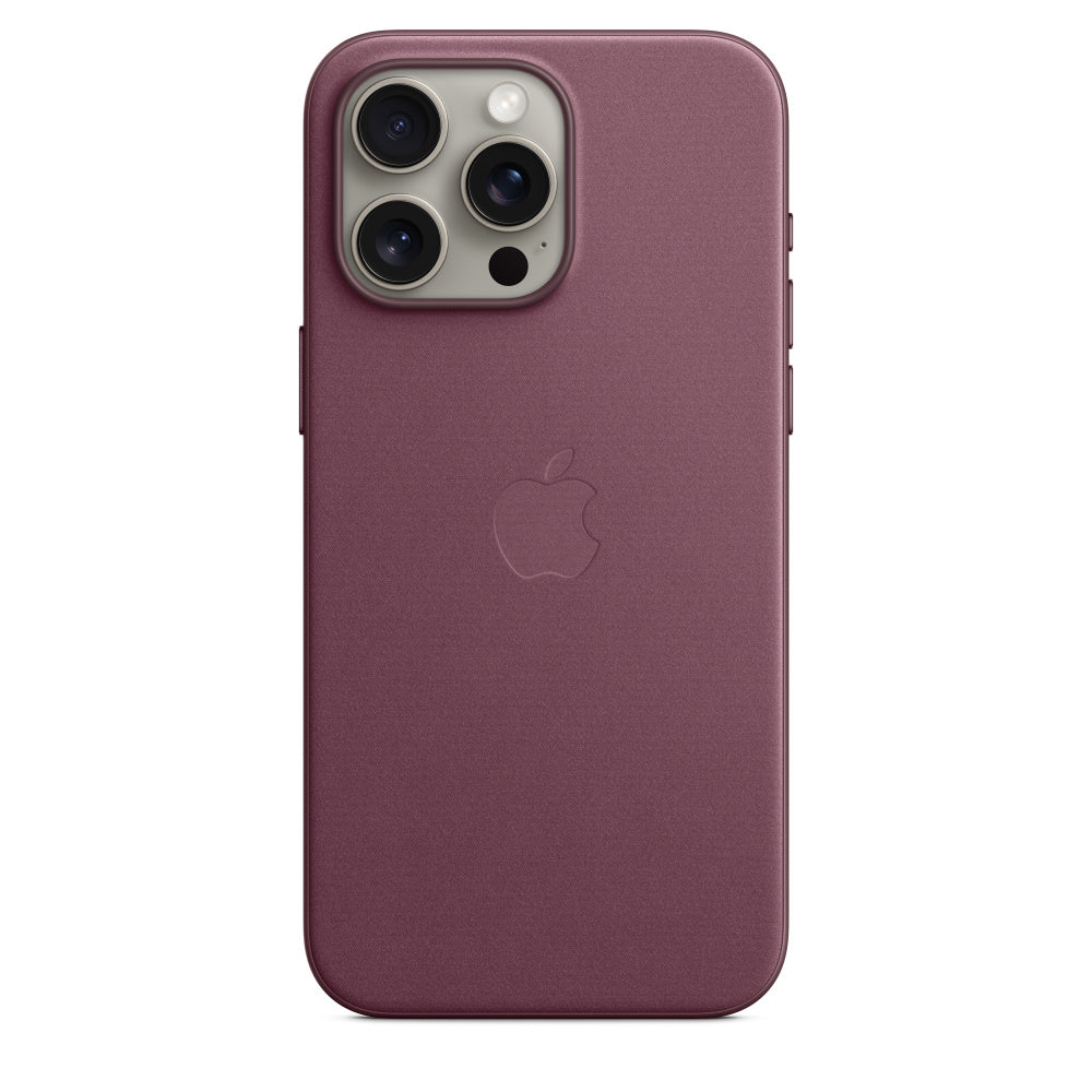 Mulberry FineWoven Case with MagSafe for iPhone 15/Plus/Pro/Pro Max