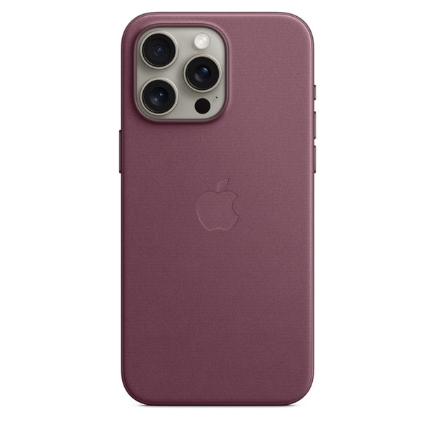 Mulberry FineWoven Case with MagSafe for iPhone 15/Plus/Pro/Pro Max